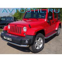 Wrangler 2006-2017 Защита передняя нижняя 76 мм 3D/5D нержавейка