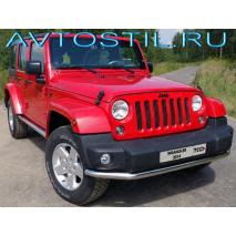 Wrangler 2006-2017 Защита передняя нижняя 60 мм 3D/5D нержавейка