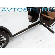 RX F sport Пороги подножки площадки алюминиевые с пластиковой накладкой