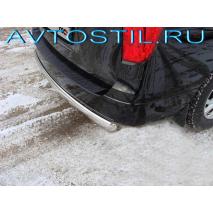 Grand Starex H1 2013 Защита задняя центральная овал 75х42 мм нержавейка