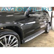 GLS X166 2015 Пороги подножки площадки BMW Style