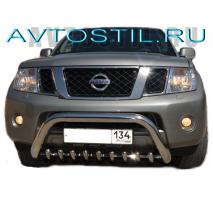 Pathfinder Передняя защита кенгурин 76/60/42 мм нержавейка