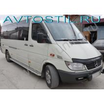 Sprinter 1998-2006 Порог площадка труба с листом 53 мм длинная база 1 шт правый