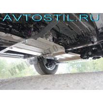 Hilux Защита КПП алюминий 4 мм