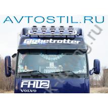 FH 12 Седельный тягач Защита переднего бампера труба 60 мм нержавейка