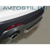 CS35 Plus Защита заднего бампера труба 42 мм нержавейка короткая