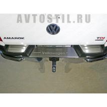 Amarok Накладки на задний бампер надпись Volkswagen