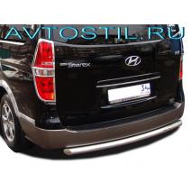 Grand Starex Защита заднего бампера труба d 60 нержавейка