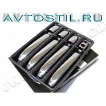 Vito W447 2015 Накладки на ручки дверей нержавейка 4 двери с отверстием под сенсор