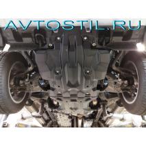 Land Cruiser 300 Защита картера двигателя КПП и РК композит 10 мм 2 части