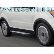 Actyon Пороги подножки площадки Bmw-Style