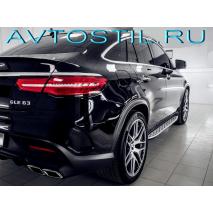 GLE Coupe 2015 Пороги подножки площадки BMW Style