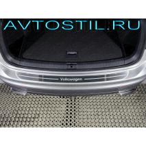 Tiguan Накладка на задний бампер надпись Volkswagen