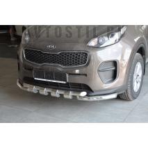 Sportage Защита переднего бампера труба 60 мм грендер нержавейка G