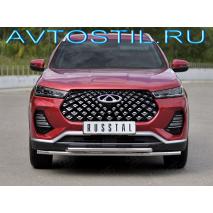 X-Cross 7 Защита передняя нижняя труба двойная 42/42 мм нержавейка