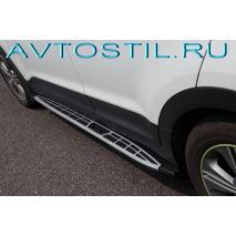 Creta Подножки пороги боковые OEM Mobis