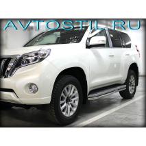 Prado 150 Защита порогов 53 мм нержавейка