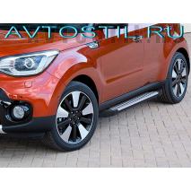 Soul Пороги подножки площадки Bmw-Style