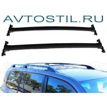 Land Cruiser 200 Багажник поперечины штатные чёрные на рейлинги