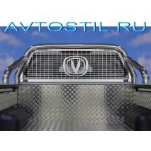 Hunter Plus Дуга в кузов труба 76 мм с защитой стекла нержавейка