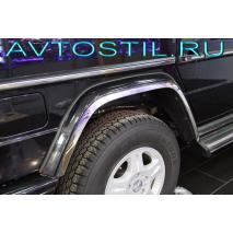 G-Class W463 Накладки на расширители колёсных арок из нержавеющей стали