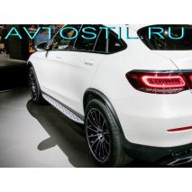 GLС Х253 2019 Coupe Пороги подножки площадки OEM Style