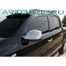 Amarok Козырек лобового стекла, грунт установка на герметик