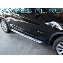 X3 F25 2010 Пороги подножки площадки BMW Style