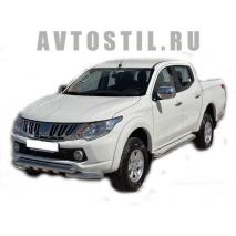 L200 Защита переднего бампера труба 60/60 мм G нержавейка