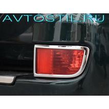 Prado 120 Хромированные накладки на задние противотуманные фары