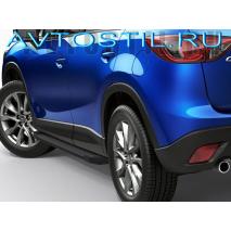CX-5 Пороги подножки площадки черные