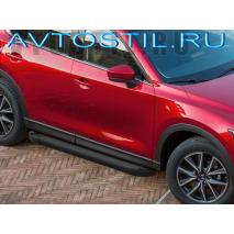 CX-5 Пороги подножки площадки черные