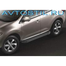 RAV4 Пороги подножки площадки черные