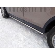 Discovery Sport 2015 Подножки труба 42 мм нержавейка