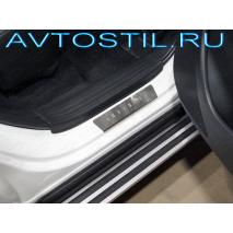 QX 50 Накладки на задние пороги надпись Infiniti 2 шт нержавейка
