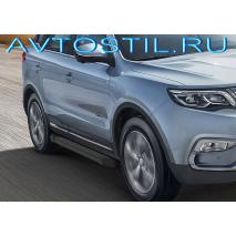 Atlas Пороги подножки площадки черные