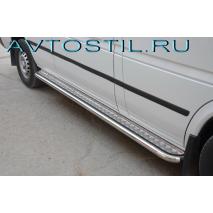 Crafter 2001 Подножки площадки труба с листом 53 мм средняя база