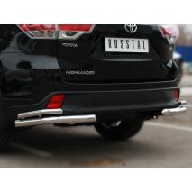 Highlander Задняя защита углы двойные 60/42 мм нержавейка удлененые