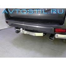 Prado 150 Фаркоп ТСУ с надписью LAND CRUISER нержавейка