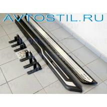 Monjaro Пороги подножки площадки OEM крепеж в комплекте