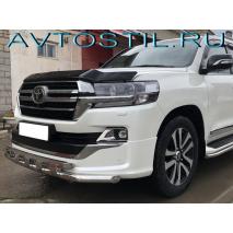 Lounge 2018 Защита переднего бампера труба d60/60 с перемычками нержавейка