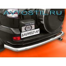 GX 470 1998 Защита заднего бампера угловая большая 76 мм нержавейка