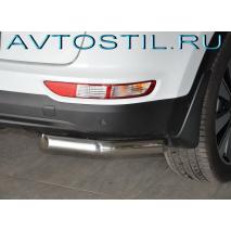 Sportage Защита заднего бампера уголки 60 мм нержавейка