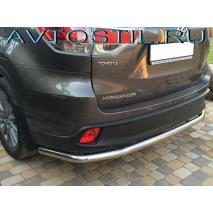 Highlander Защита заднего бампера угловая большая d60 нержавейка