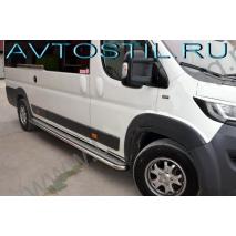 Jumper 2012 Подножки боковые d53 мм длинная база нержавейка 3090 мм