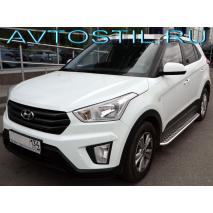 Creta Подножки труба 42 мм с алюминиевым листом