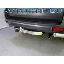 Prado 150 Фаркоп ТСУ с накладкой из нержавейки с надписью LAND CRUISER