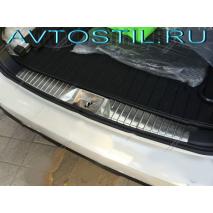 SUBARU Outback 2015 Накладка на задний борт багажника нержавейка