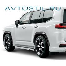 Land Cruiser 300 Расширители колесных арок фендера под покраску MZ Speed