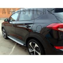 Tucson Пороги подножки площадки BMW Style